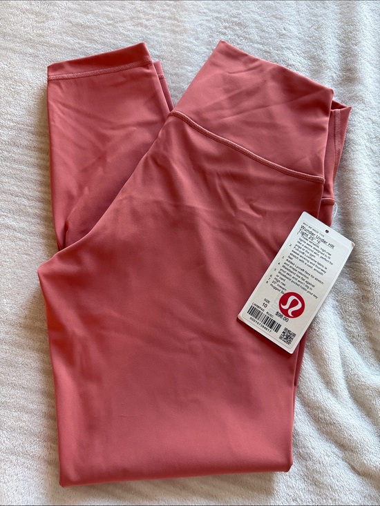 lululemon athletica Pants - lululemon athletica High-Rise Rose Coral Leggings